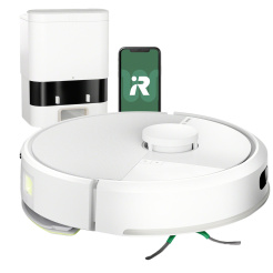 Robotický vysavač s mopem iRobot Roomba 105 Combo + AutoEmpty dock - white