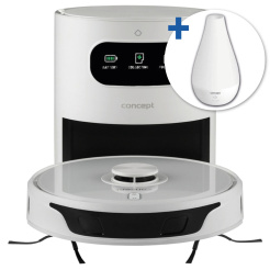 Robotický vysavač s mopem Concept VR3450 2v1 Perfect Clean Laser 3D + DÁREK - zvlhčovač vzduchu