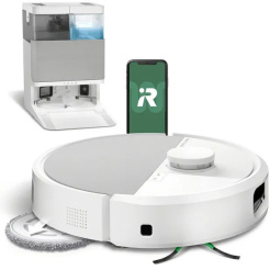 Robotický vysavač s mopem iRobot Roomba Plus 505 Combo + AutoWash dock - white