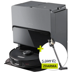 Robotický vysavač s mopem Roborock S8 MaxV Ultra - black + tyčový vysavač Roborock H5 zcela ZDARMA!
