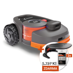 Robotická sekačka bez drátu Segway Navimow H500E - VisionFence + 2x sada náhradních nožů a Garáž Navimow