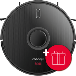 Robotický vysavač s mopem Concept VR3400 2v1 Real Force Laser 3D + DÁREK ZDARMA