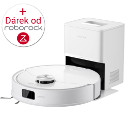 Robotický vysavač s mopem Roborock Q10 VF+ - white + DÁREK ZDARMA