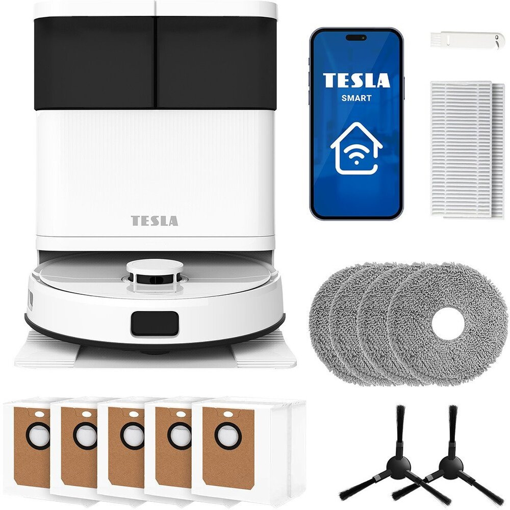 TESLA RoboStar iQ900 Ultra - Robotický vysavač a mop 2v1