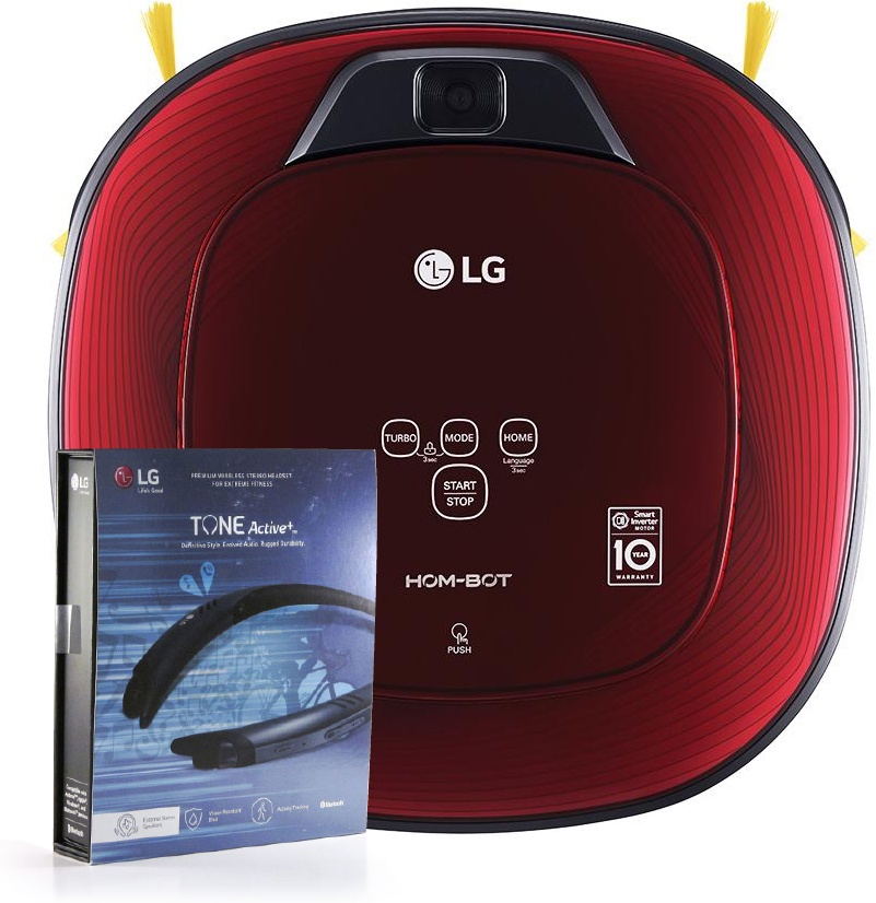 Robotický vysavač LG Hom-Bot VR86010RR Robotický vysavač LG Hom-Bot VR86010RR