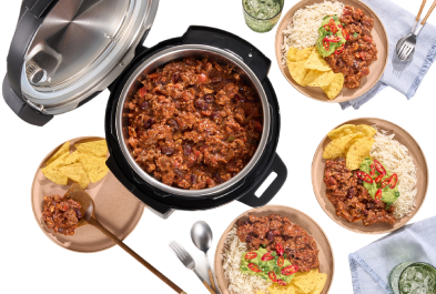Instant Pot s kuřecím masem