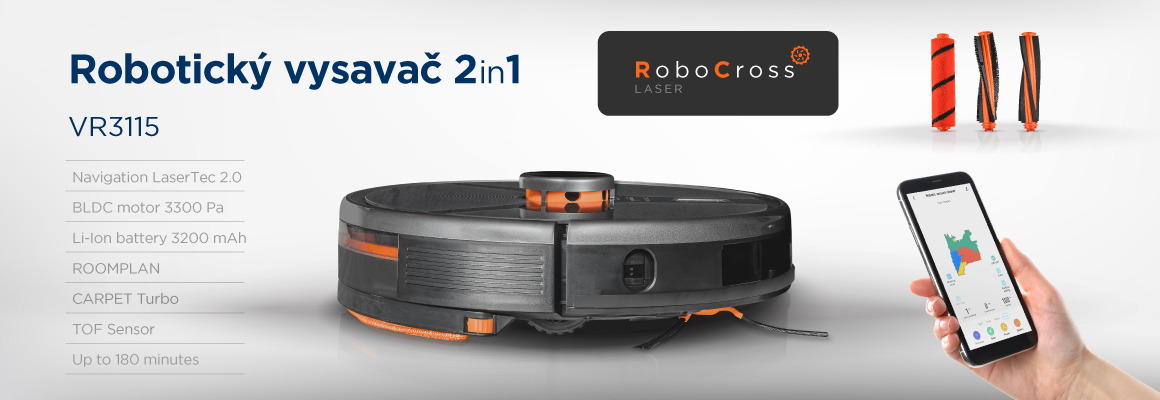 Concept VR3115 2v1 RoboCross Laser představení