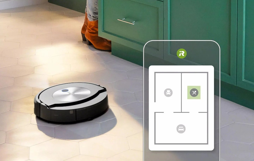 iRobot Roomba Combo j7+ mobilní aplikace