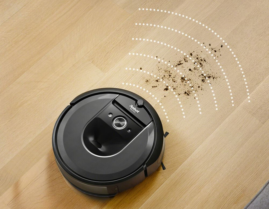 iRobot Roomba Combo i8 snadná detekce nečistot