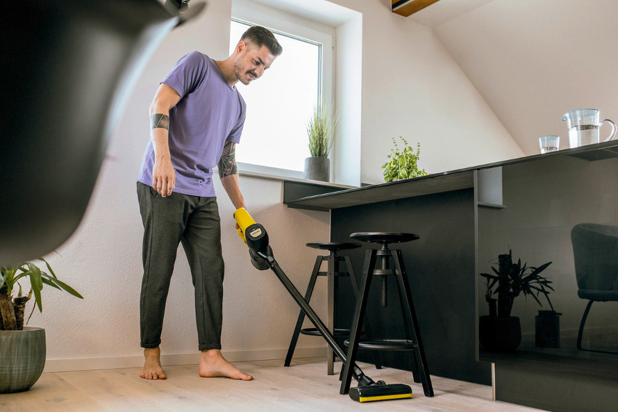 Kärcher VC 4 Cordless myHome regulace výkonu