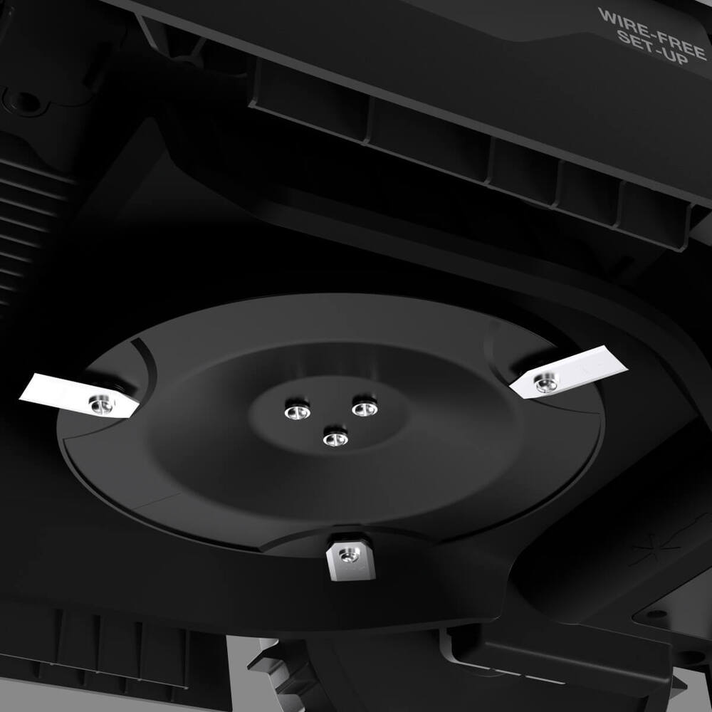 Žací kotouč perfektně kopíruje terén - ECOVACS GOAT O1200 LiDAR PRO