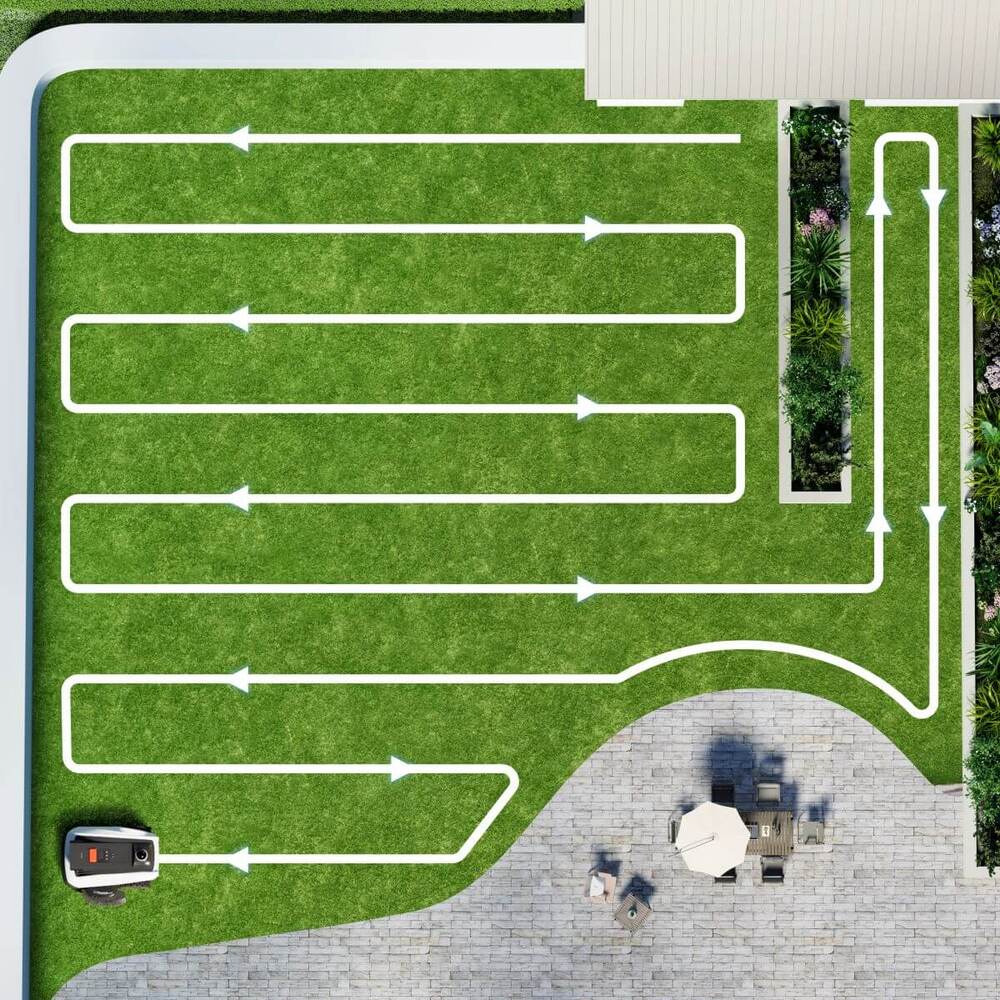 Inteligentní a efektivní plánování trasy - ECOVACS GOAT O1200 LiDAR PRO