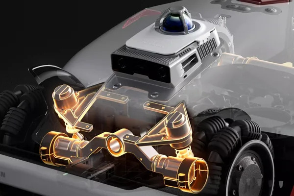 Robotická sekačka Mammotion LUBA 3 AWD 1500 - dva žací kotouče