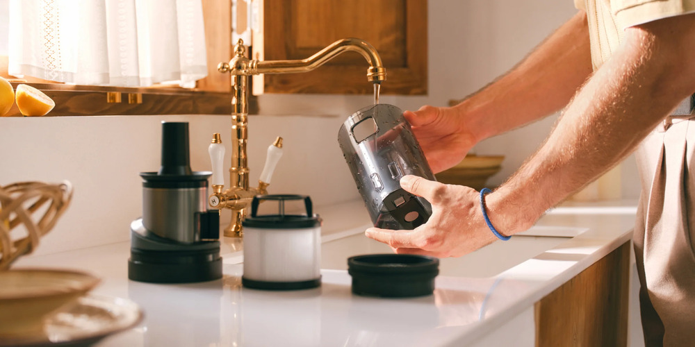 Trojitý filtračný systém Roborock H60 Ultra