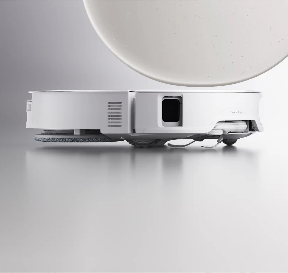 Roborock Qrevo Curv 2 Pro - Ultratenký design pro úklid pod nábytkem